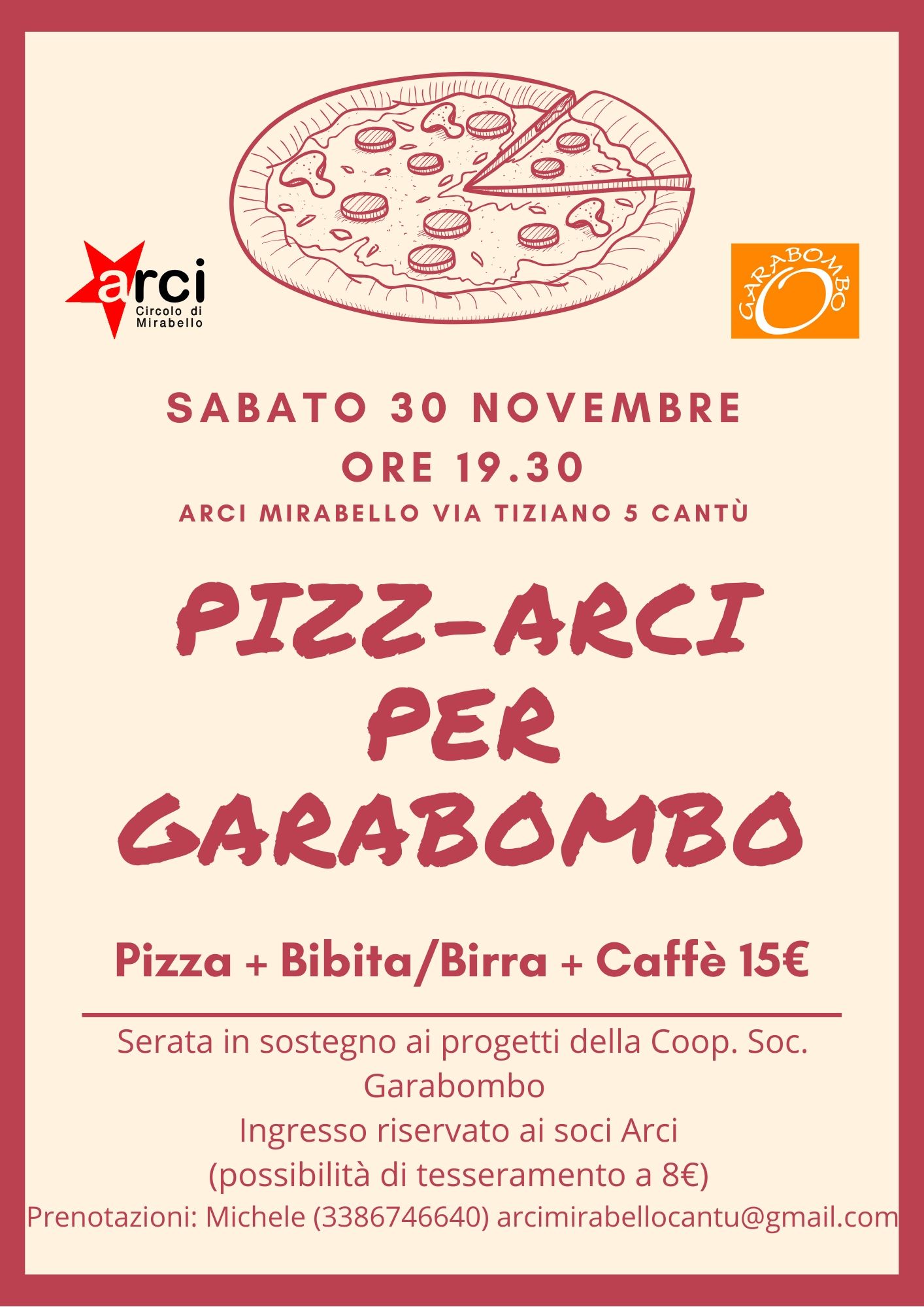 Pizz-Arci per Garabombo